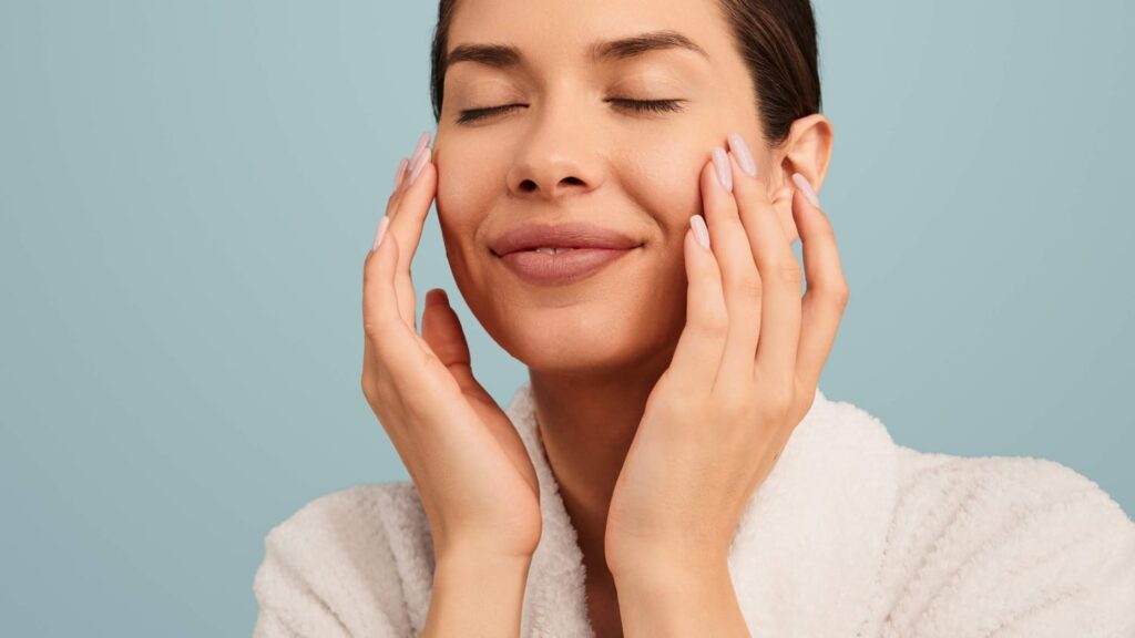 Natural skincare routine for glowing skin